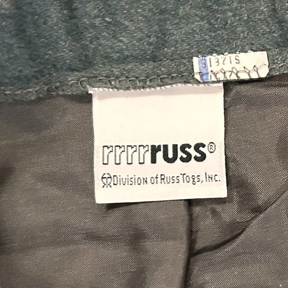 Vintage Wool Pencil Skirt Satin  Size 10-12 - Picture 3 of 3